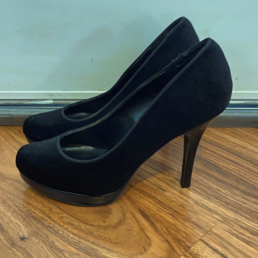 Call It Spring Black Platform Pumps Size 8